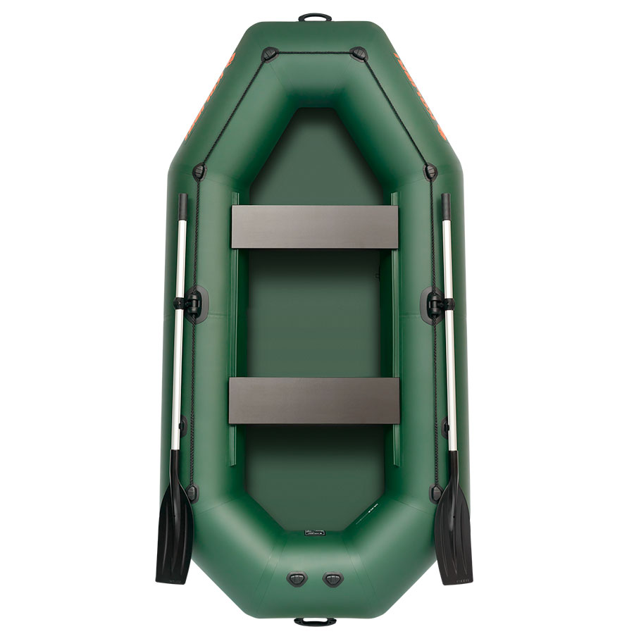 Трехместная гребная лодка с пайолом-книжкой Kolibri K-300CT, фото Lodka5