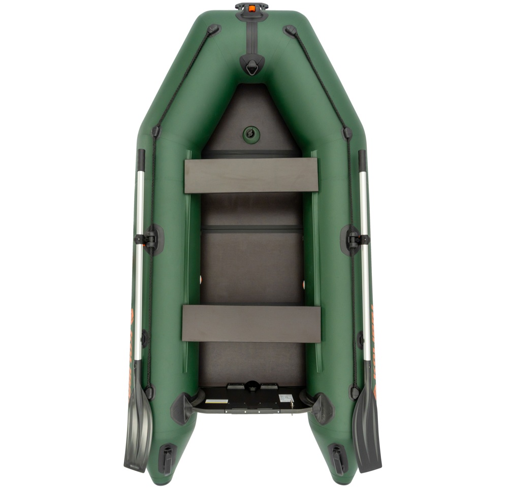 Двухместная килевая лодка с пайолом-книжкой Kolibri KM-280D Profy, фото Lodka5
