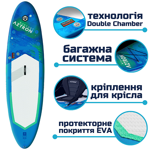 SUP Aztron Mercury 2.0 All Around 10.10 iSUP в lodka5.com.ua