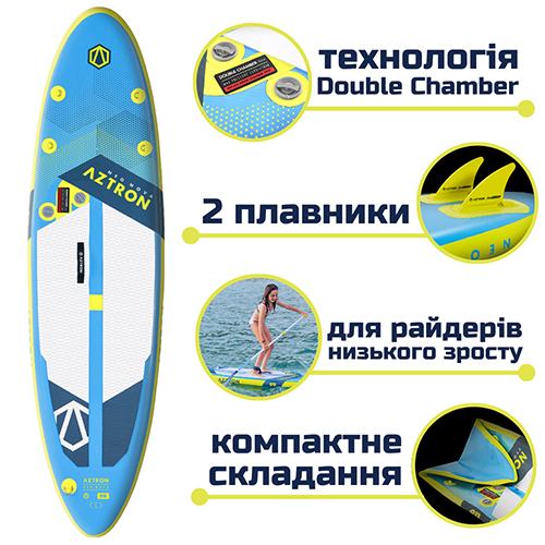 SUP Aztron Neo Nova Compact All Around 9.0 iSUP в lodka5.com.ua