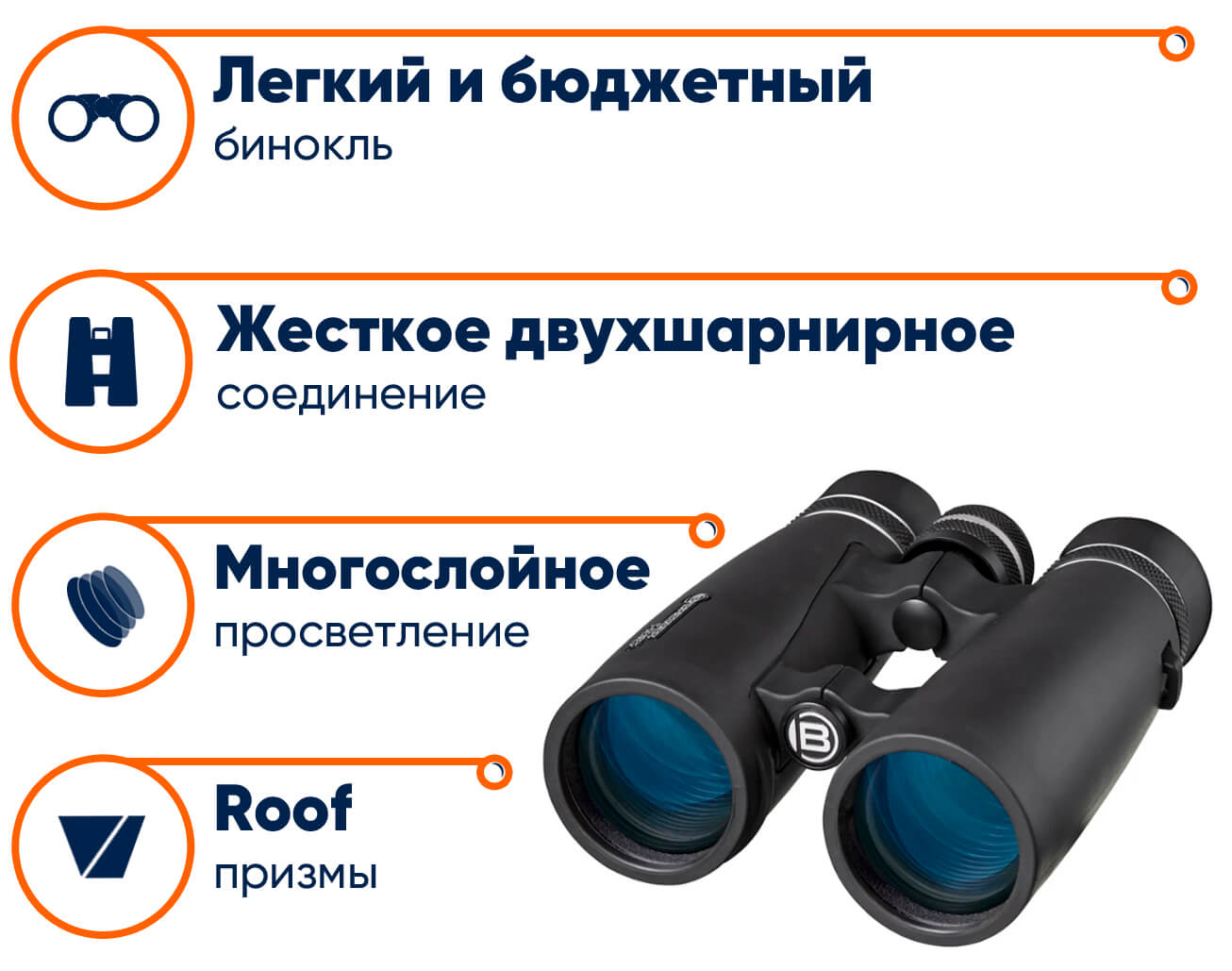 Бинокль Bresser S-Series 10x42 в lodka5.com.ua