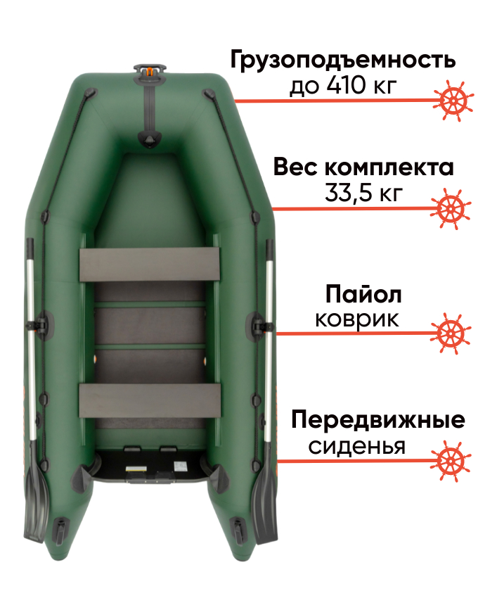 Kolibri KM-330  с пайолом-ковриком