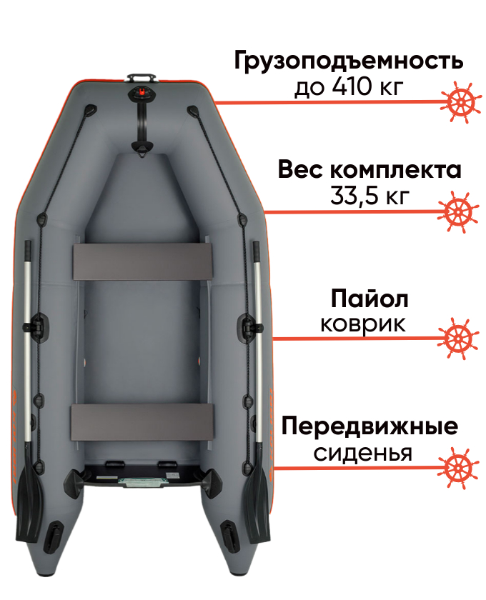 Kolibri KM-330  с пайолом-ковриком