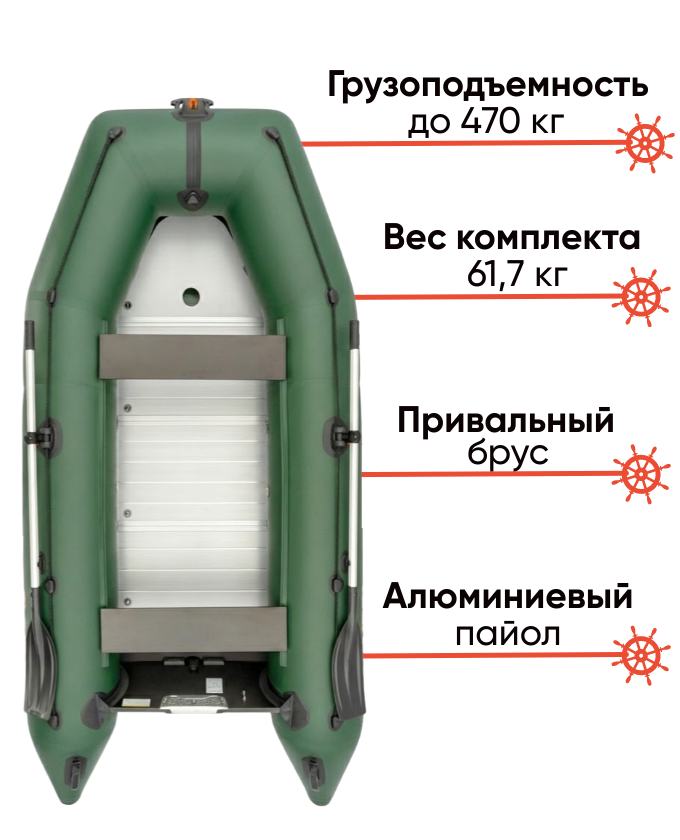 Kolibri KM-330D Profy с алюминиевым пайолом 