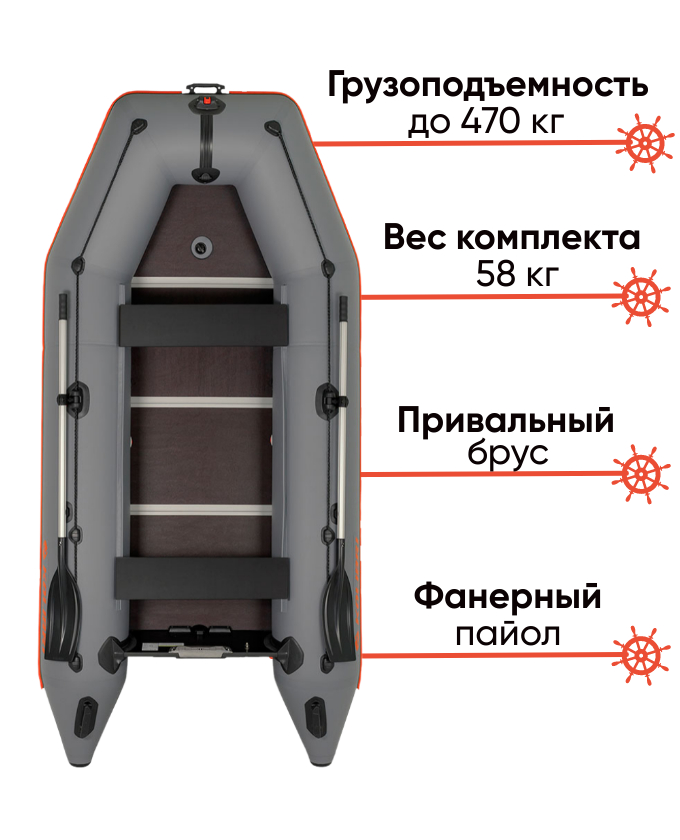 Kolibri KM-330D Profy с фанерным пайолом 