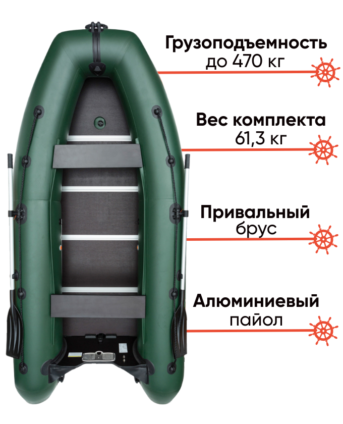 Kolibri KM-330DSL с алюминиевым пайолом 