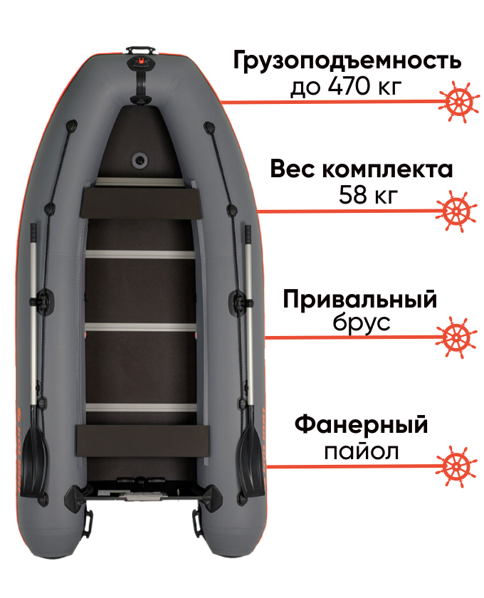 Kolibri KM-330DSL с фанерным пайолом 