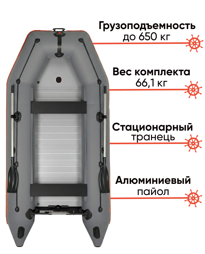 Kolibri KM-360D Profy с алюминиевым пайолом 