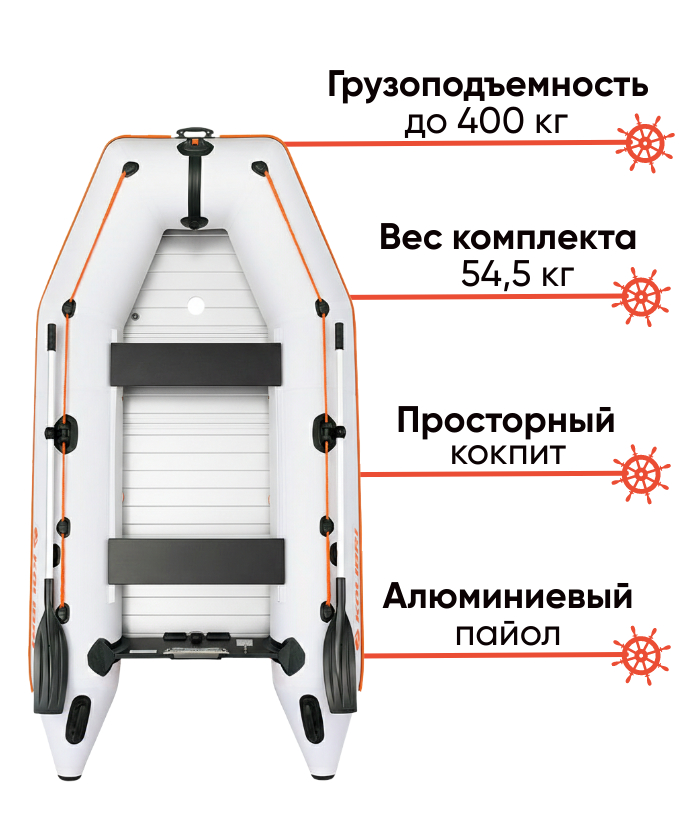 Kolibri KM-300D Profy с алюминиевым пайолом 