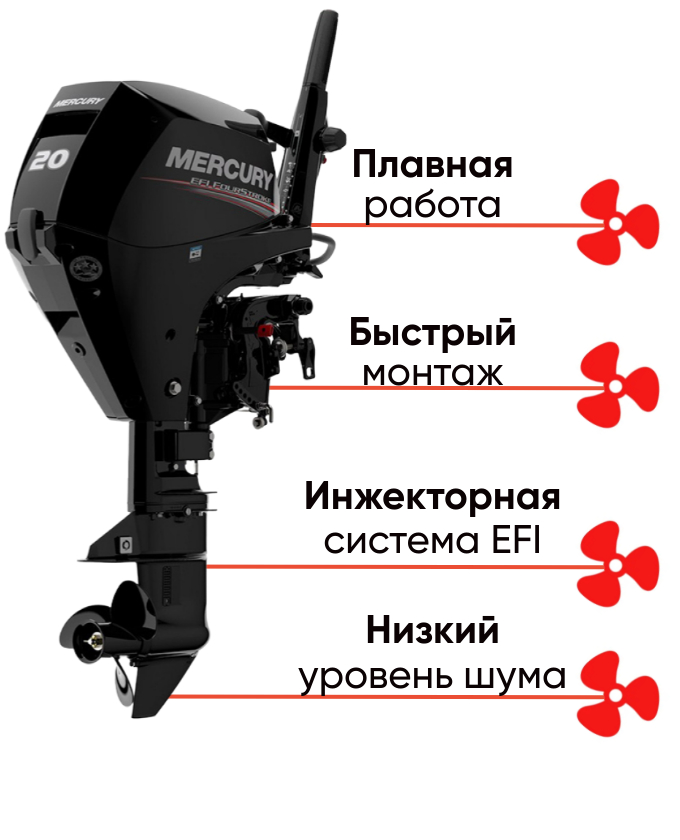 Mercury F 20 MH EFI