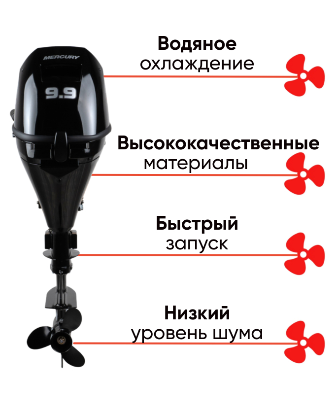 Mercury F 9.9 MH  