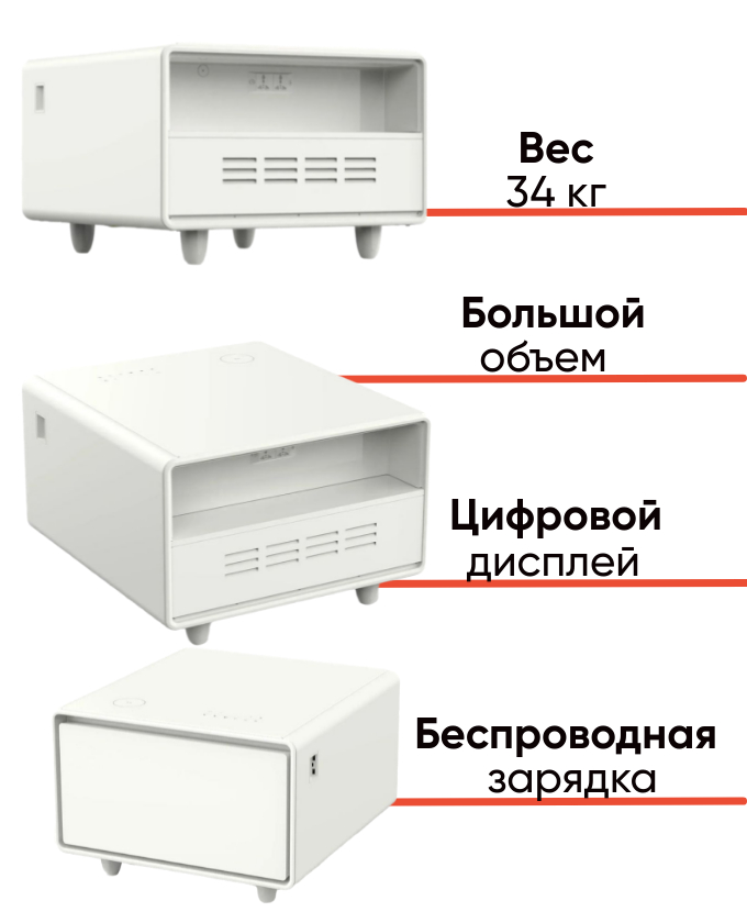 Primst TB65 журнальный столик с холодильником, фото Lodka5