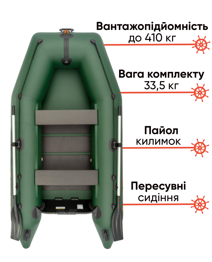 Kolibri KM-330  з пайолом-килимком 