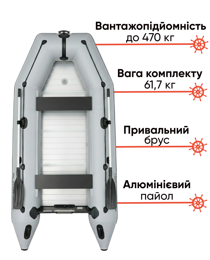 Kolibri KM-330D Profy з алюмінієвим пайолом 