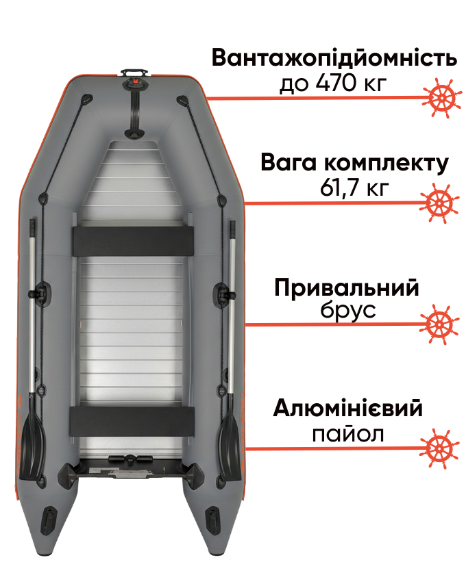 Kolibri KM-330D Profy з алюмінієвим пайолом 