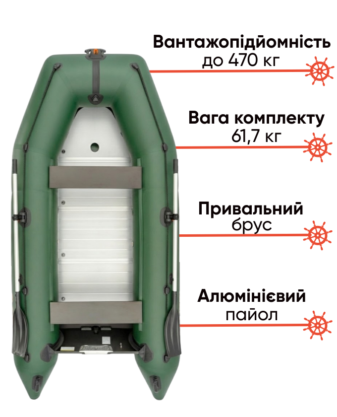 Kolibri KM-330D Profy з алюмінієвим пайолом 