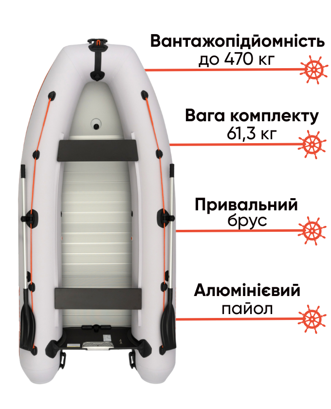 Kolibri KM-330DSL з алюмінієвим пайолом 
