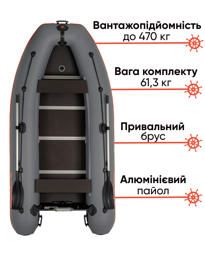 Kolibri KM-330DSL з алюмінієвим пайолом 