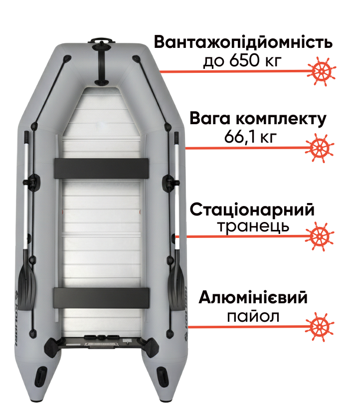 Kolibri KM-360D Profy з алюмінієвим пайолом 